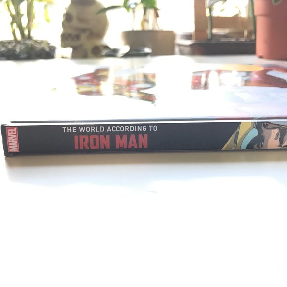 💚 2 for $20 💚 Marvel - The World According to Iron Man Hardcover - Picture 10 of 14